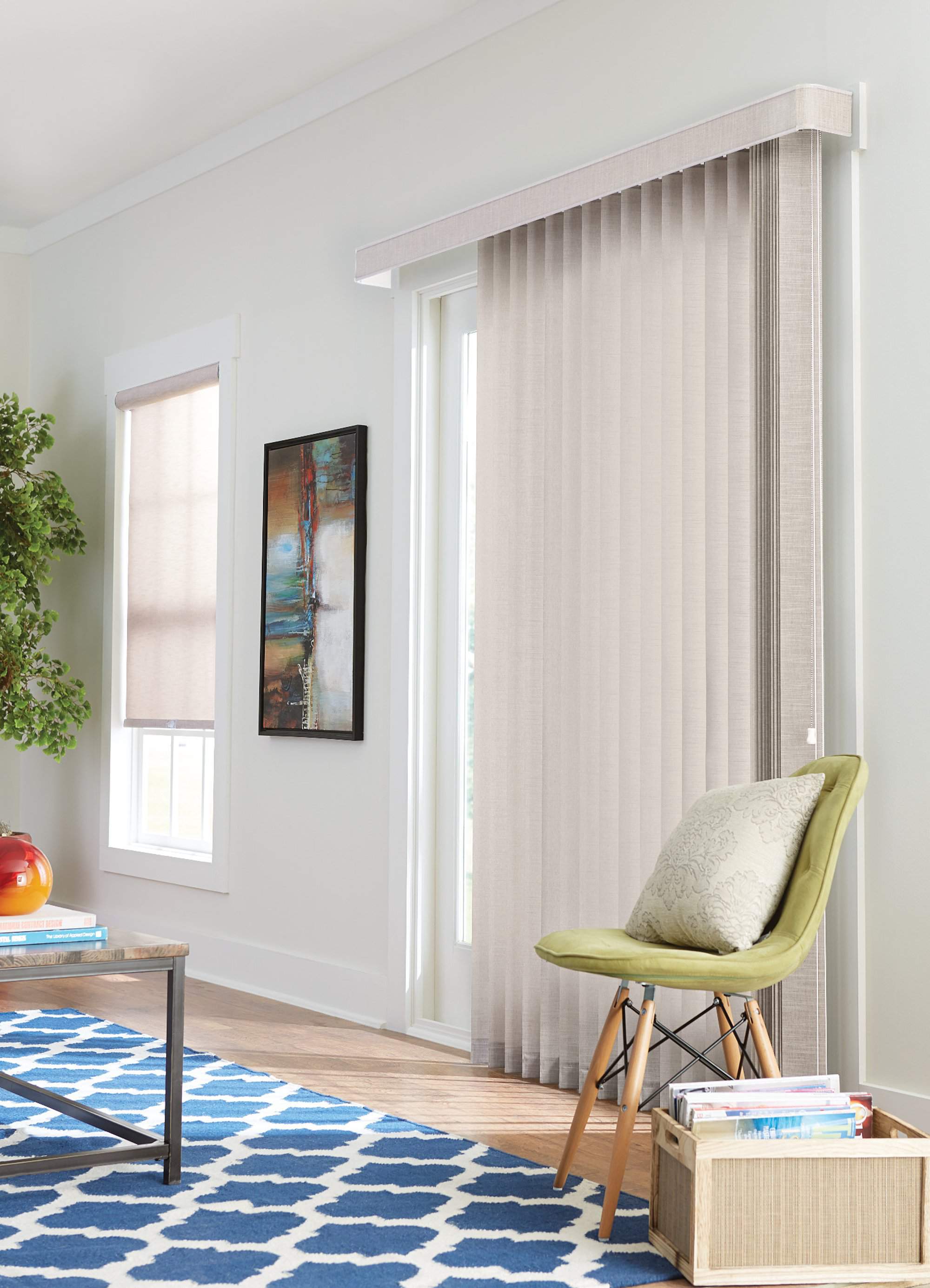 Roller Shade with Cordless Control Harmony